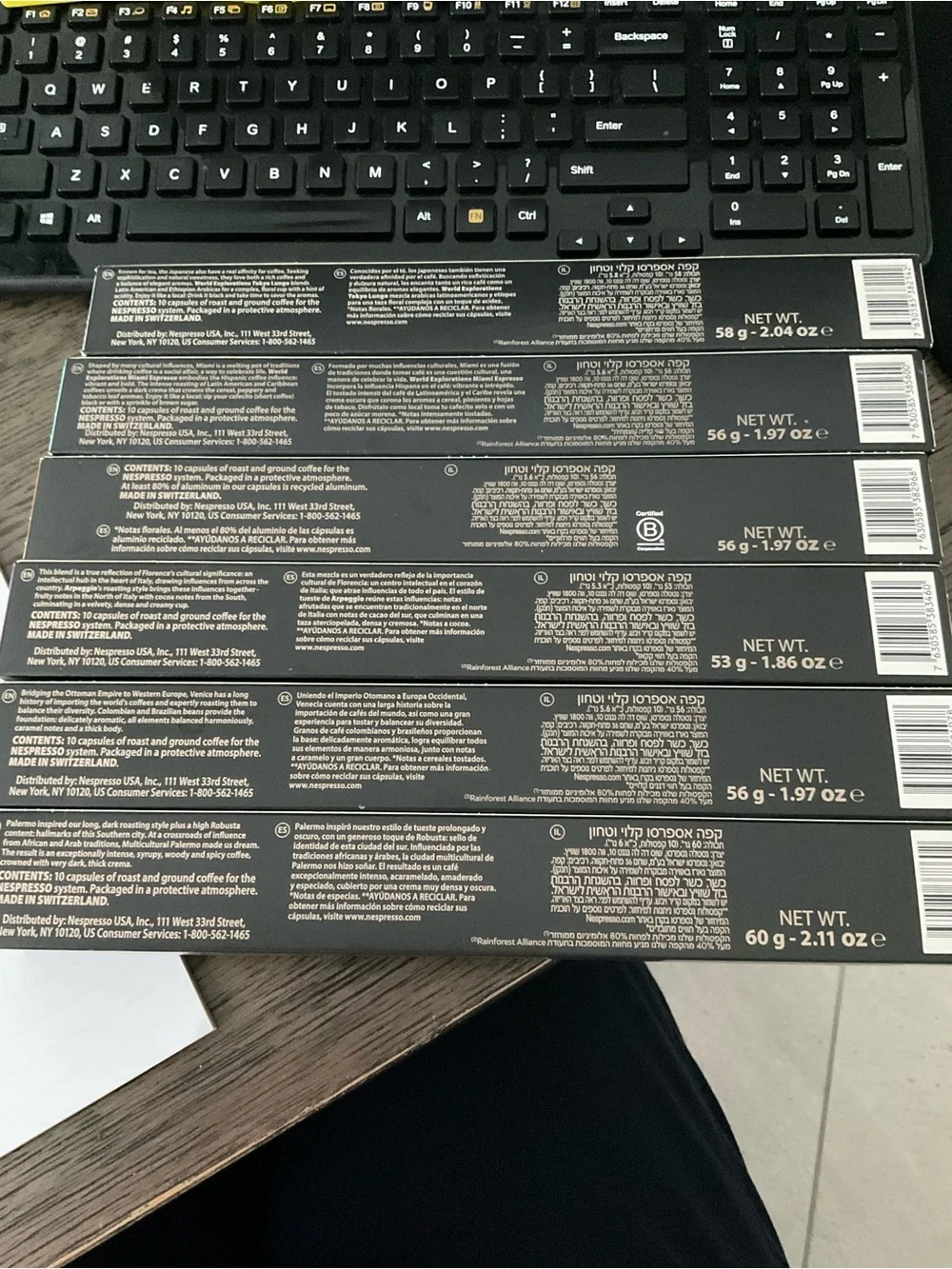 6 Nespresso original line Espresso Sleeves - Picture 3 of 5